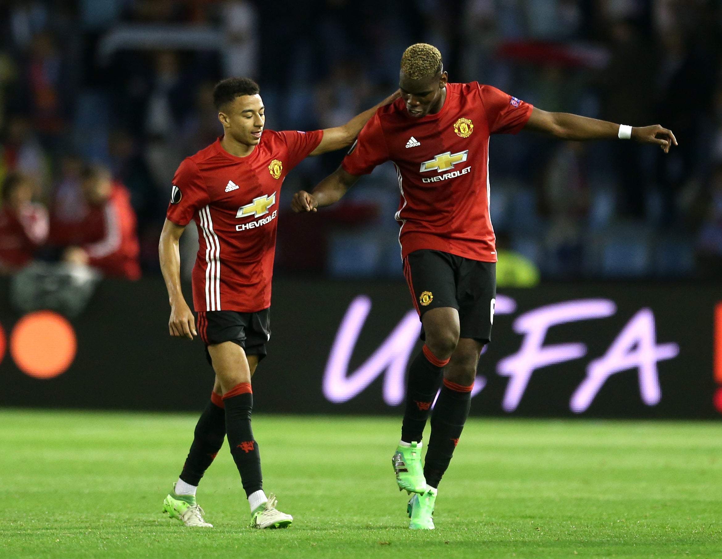 Jesse Lingard and Paul Pogba are leaving Manchester United (Steven Paston/PA)