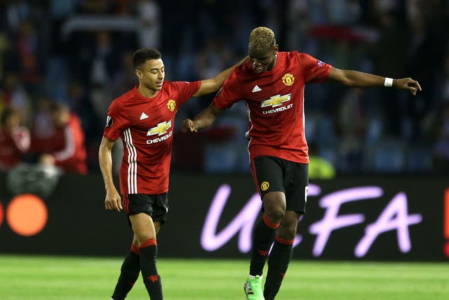 Jesse Lingard and Paul Pogba are leaving Manchester United (Steven Paston/PA)