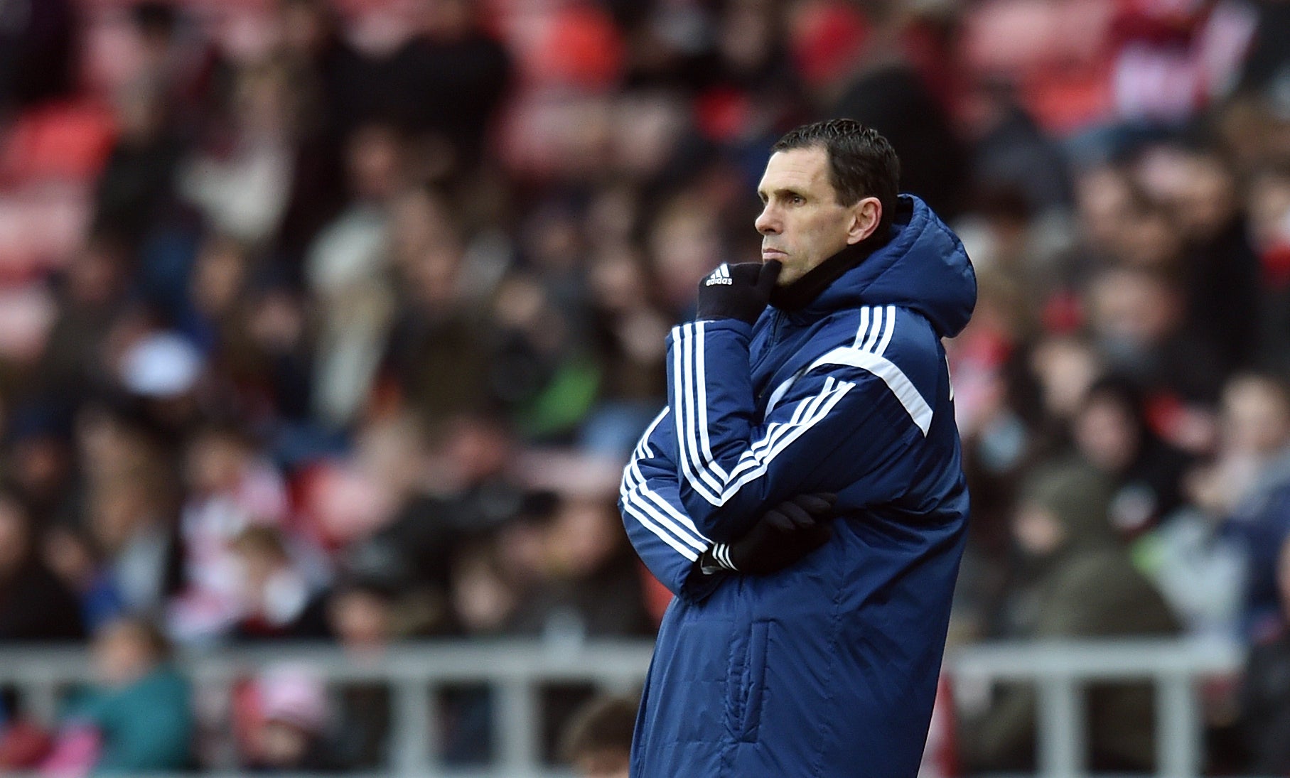 Gus Poyet took over as Greece boss in February (Owen Humphreys/PA)