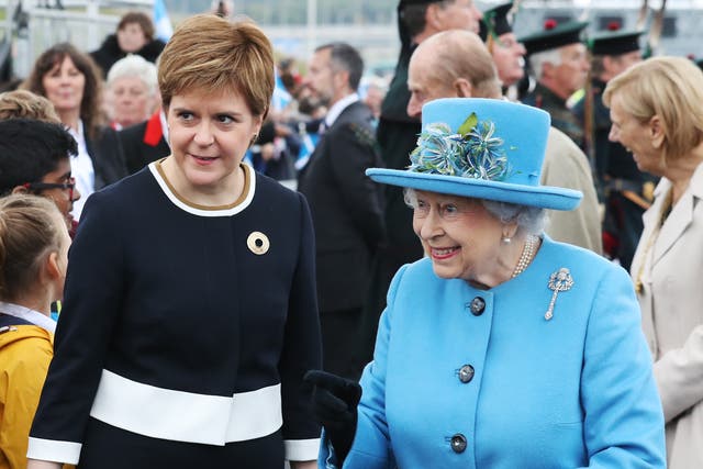 Nicola Sturgeon paid tribute to the Queen’s “extraordinary” reign ahead of her Platinum Jubilee. (Andrew Milligan/PA)