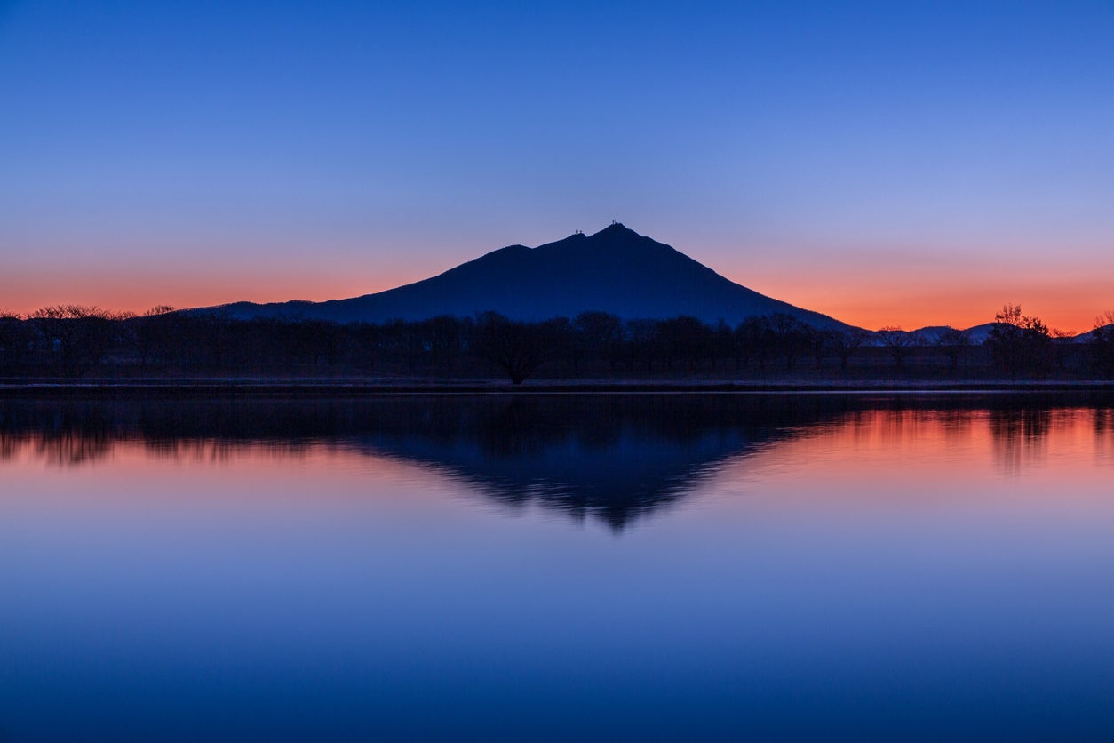 Mount Tsukuba in Ibaraki prefecture