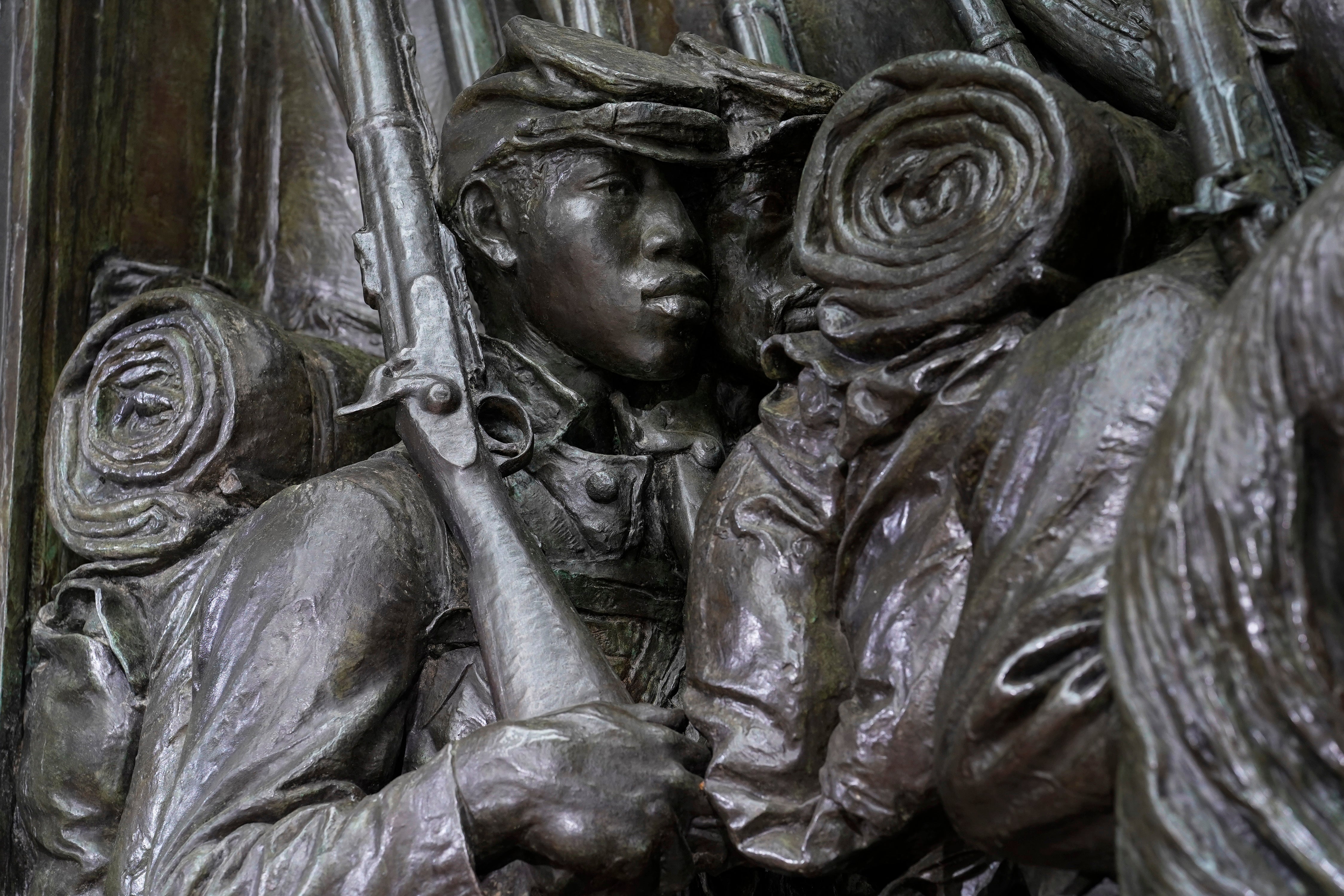 Racial Injustice Black Soldiers Monument