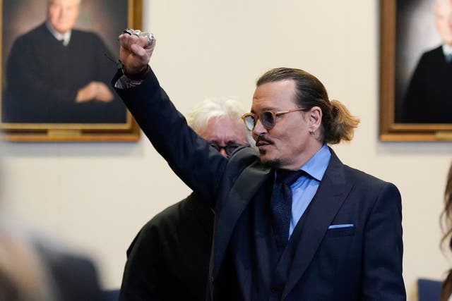 Johnny Depp ‘feels at peace’ following victory in Amber Heard defamation lawsuit (Steve Helber/AP)