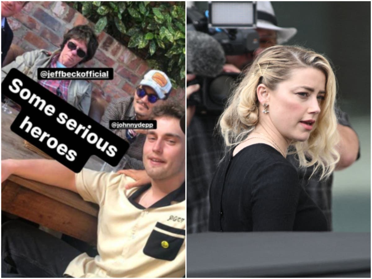 Sam Fender spotted in pub with Johnny Depp as actor wins Amber Heard defamation trial
