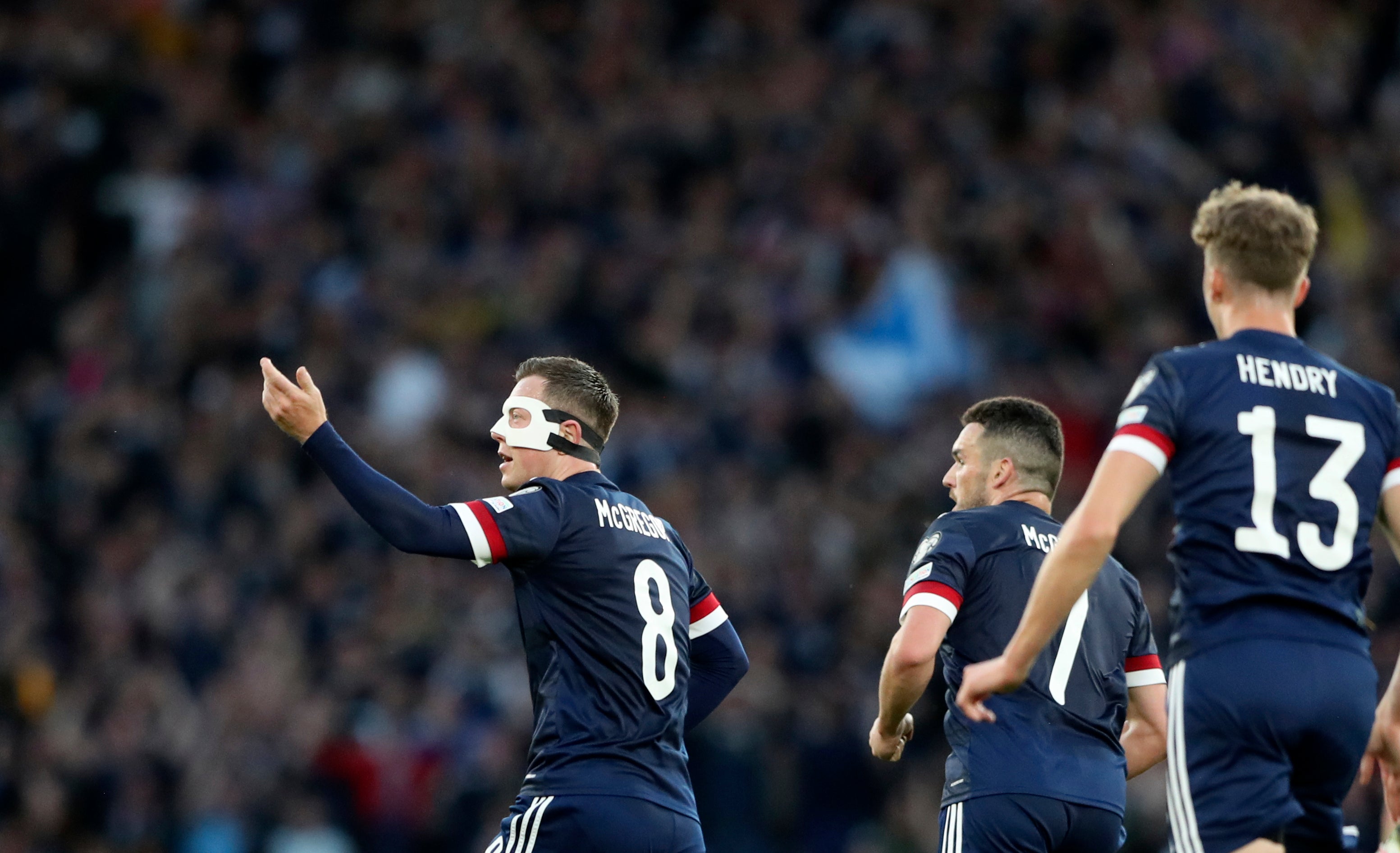 Callum McGregor’s goal was in vain for Scotland