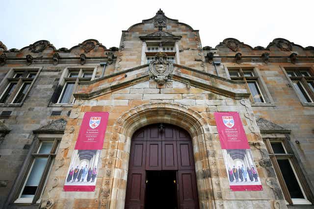 Three members of staff from St Andrews University will be knighted as part of the Queens Birthday Honours this year (PA)