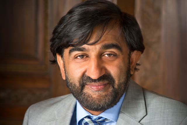 Professor Aziz Sheikh has been knighted (University of Edinburgh/PA)