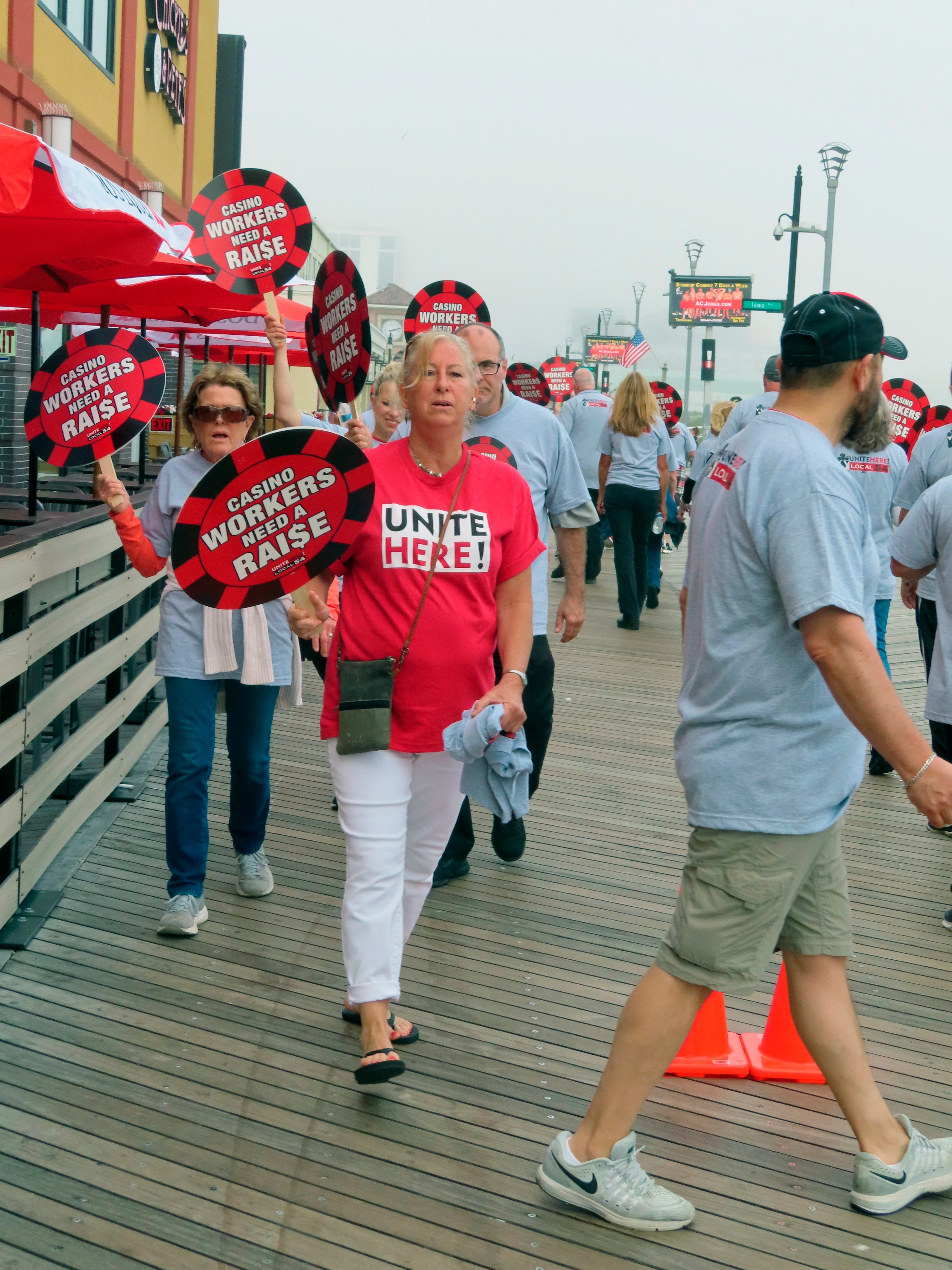 Atlantic City Casino Picketing