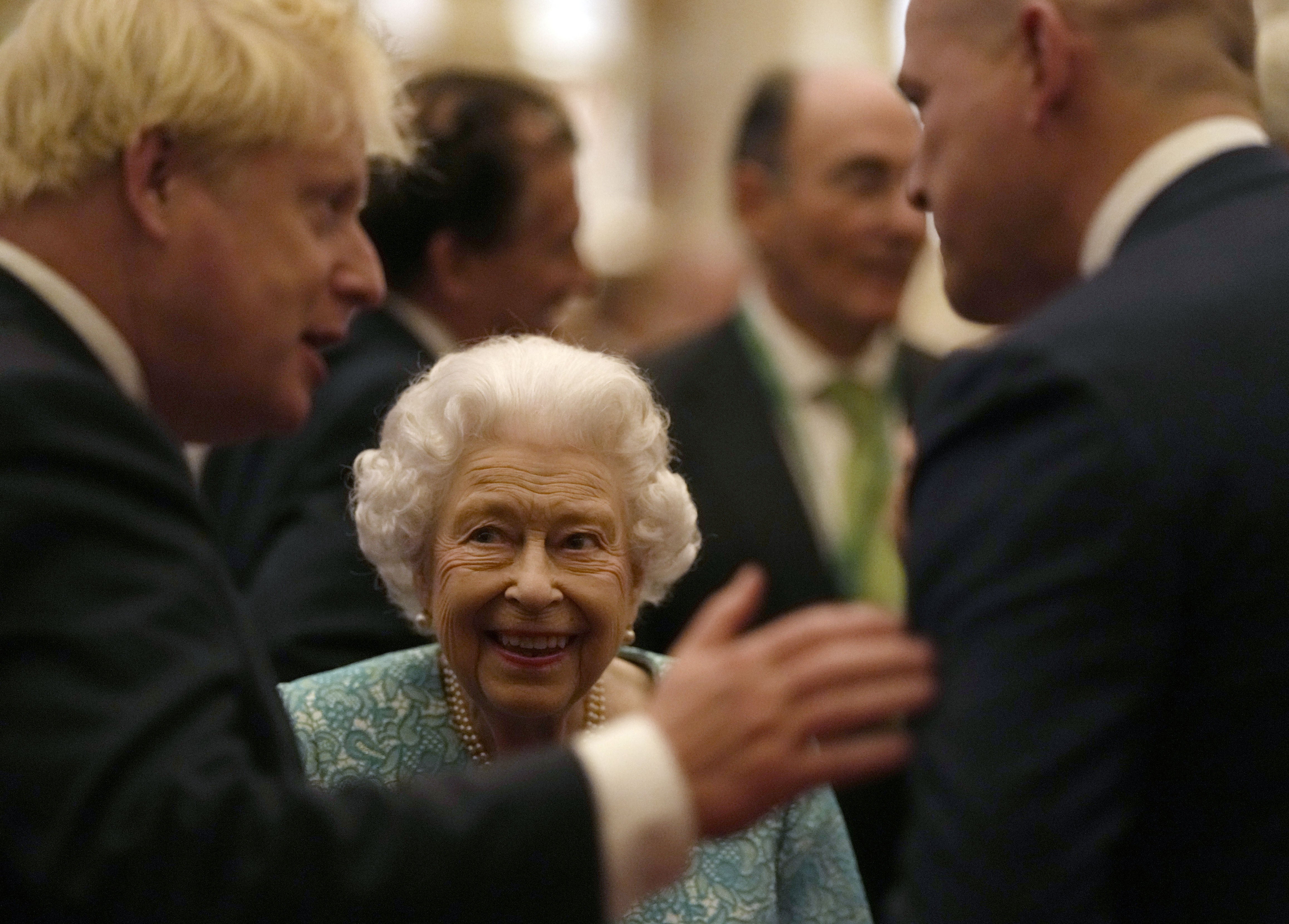 The Queen with Prime Minister Boris Johnson (Alastair Grant/PA)