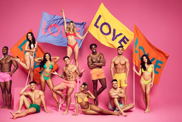 <p>The first batch of ‘Love Island’ 2022 contestants</p>