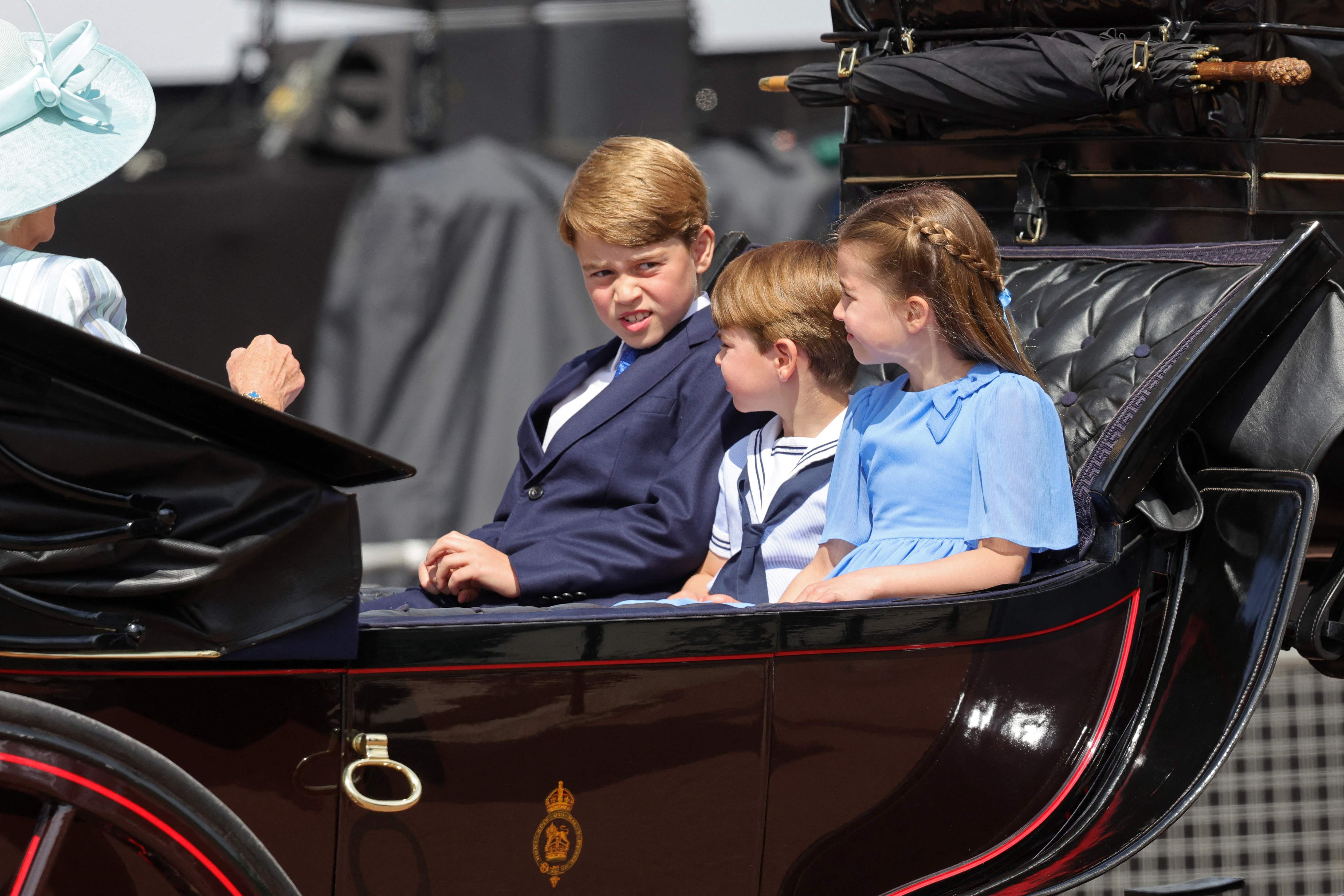 George, Louis and Charlotte