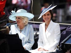 Platinum jubilee: Kate Middleton wears white to Trooping the Colour parade