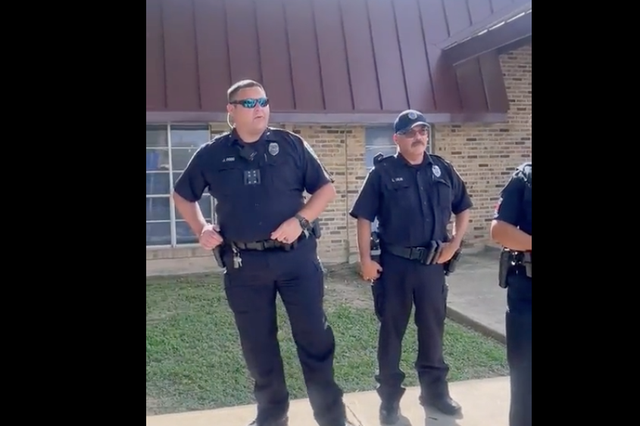 <p>CNN correspondent Shimon Prokupecz shared a video of Uvalde Independent School District Police officers telling him to leave their office or face trespassing charges.</p>