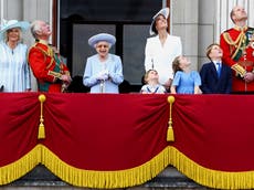 Jubilee – live: Prince Andrew catches Covid, as Queen takes part in celebrations