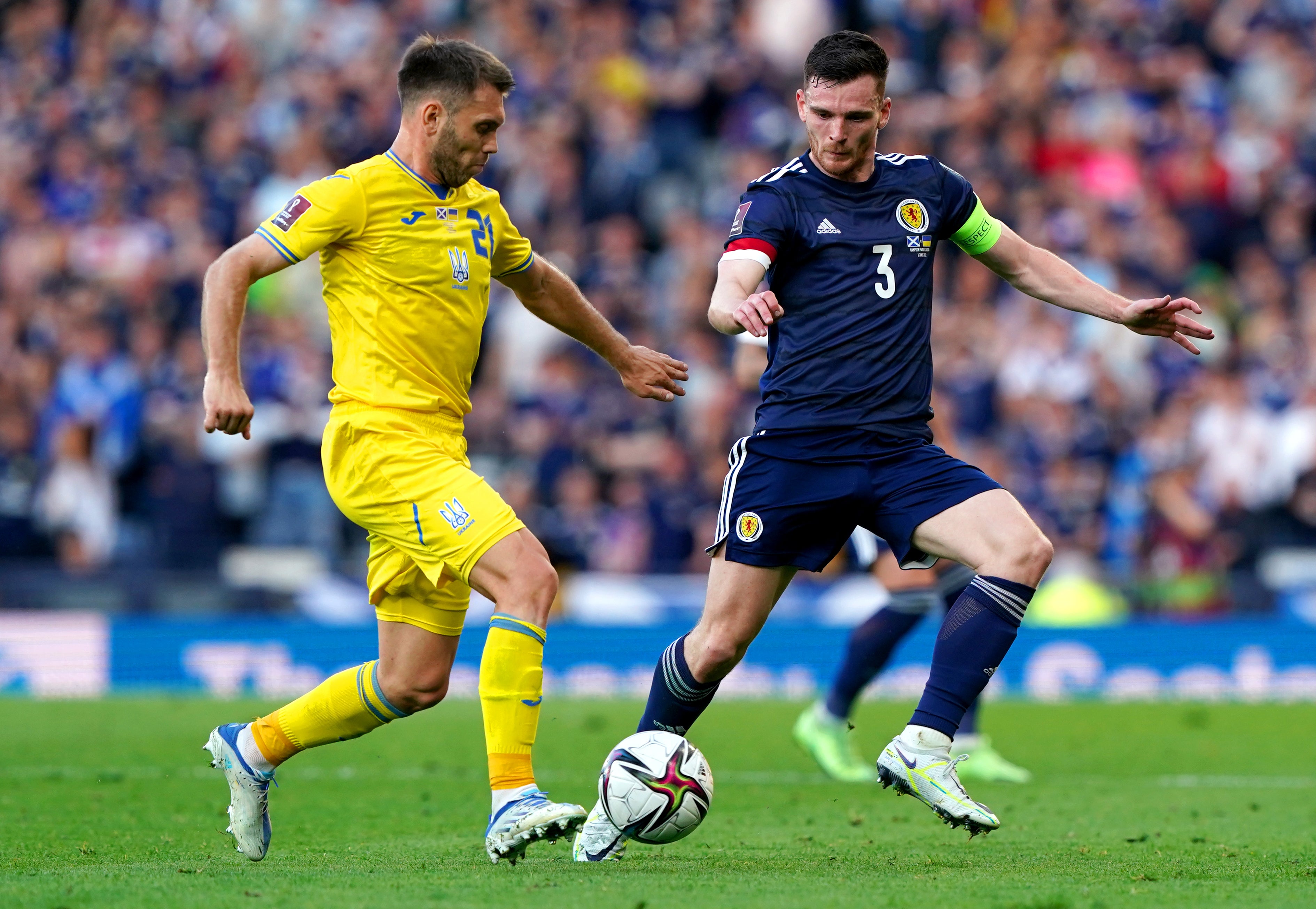 Toughest 10 days of my career' – Andy Robertson rues Scotland play-off  heartbreak