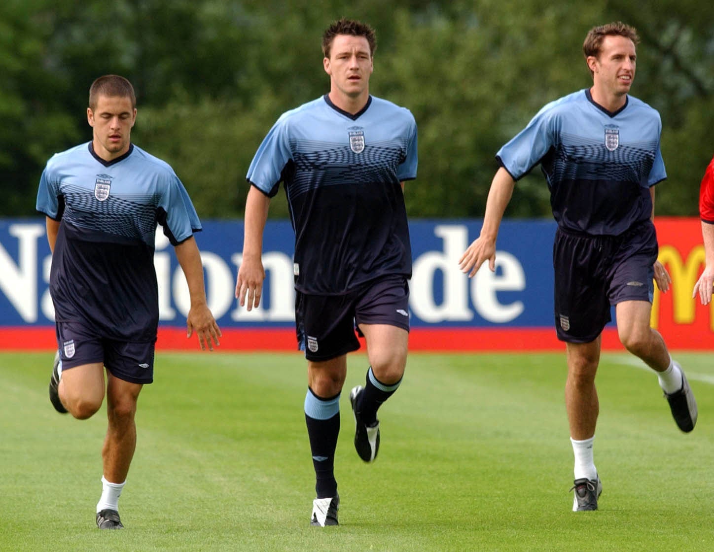 Joe Cole (left) and Gareth Southgate (right) were England team-mates (Rui Vieira/PA)