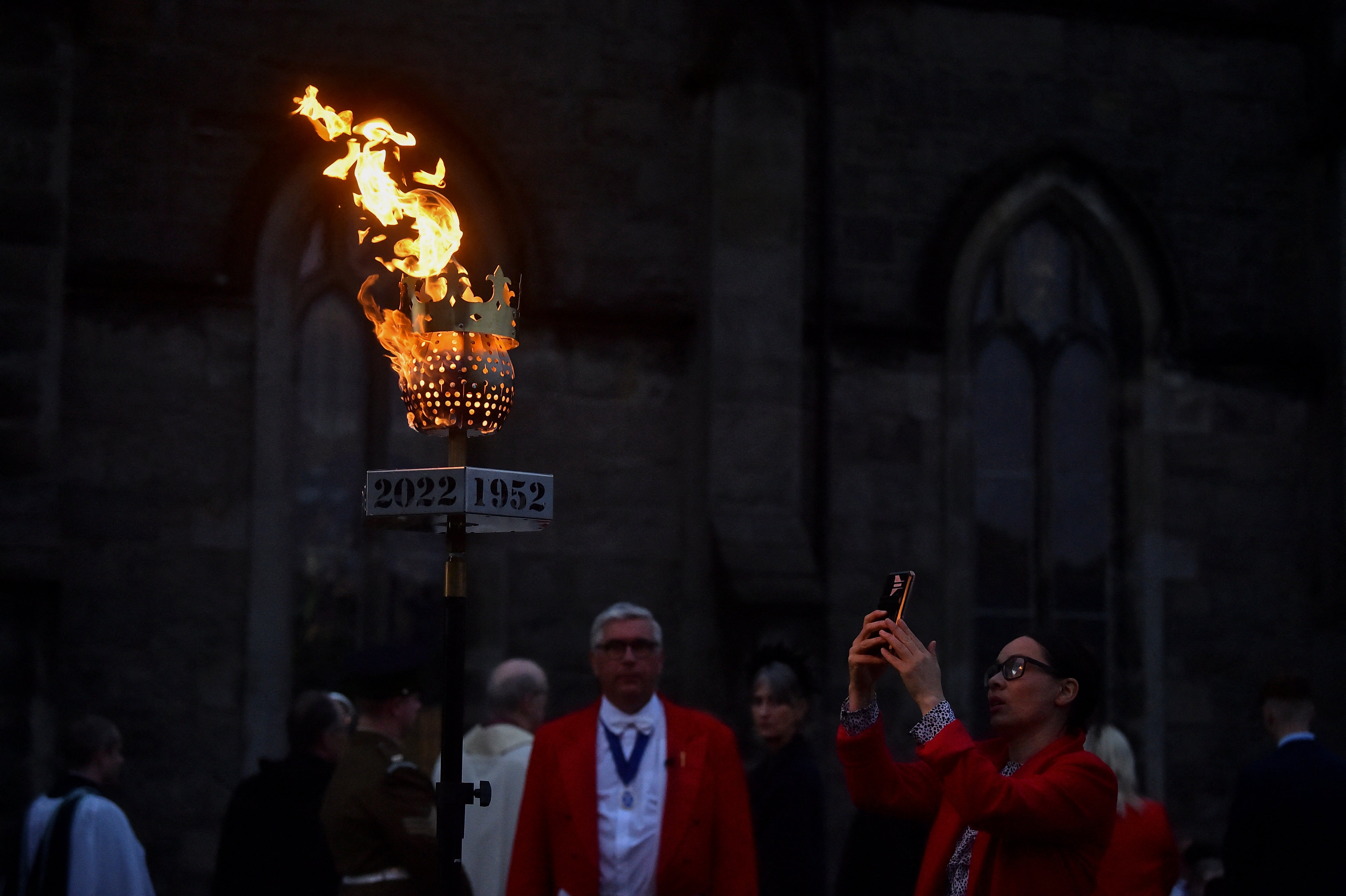 Beacon at at Macartin's Cathedral in Enniskillen