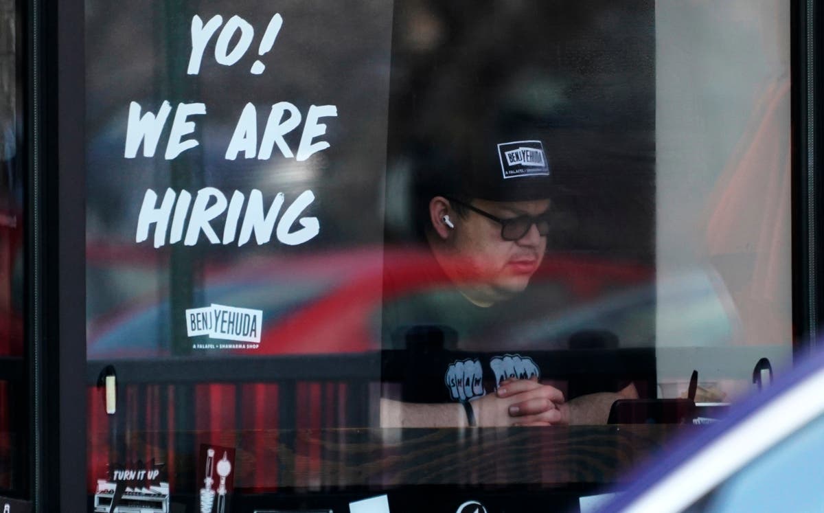 Hiring might have slipped last month to a still-strong level Hiring might have slipped last month to a still-strong level