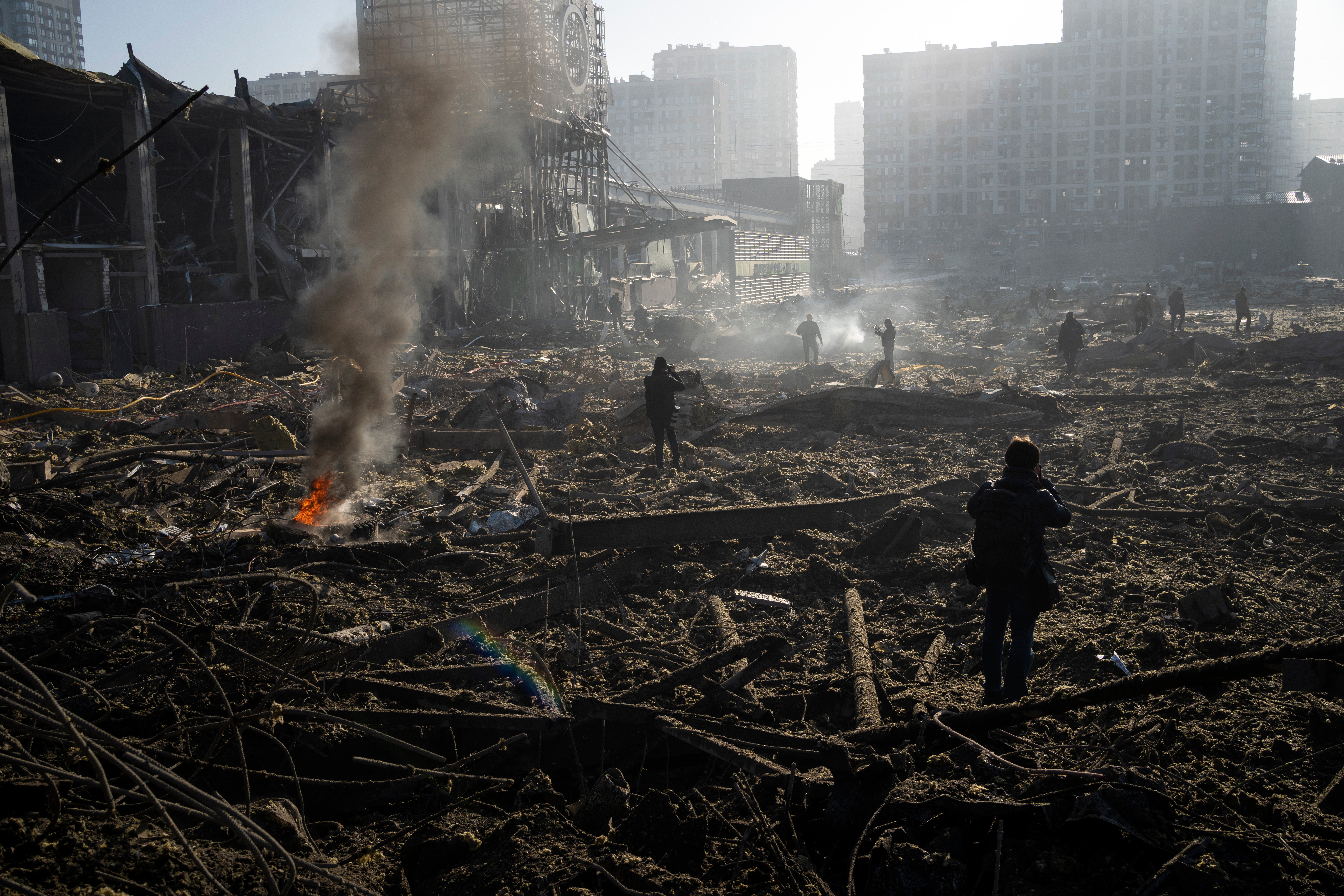 Urban damage in the Russia Ukraine war