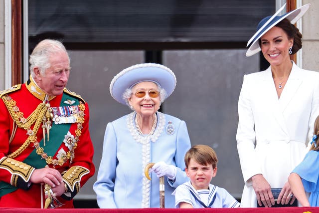 The royal family (Chris Jackson/PA)
