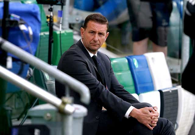 Northern Ireland manager Ian Baraclough is still awaiting a first win in the Nations League (Brian Lawless/PA)