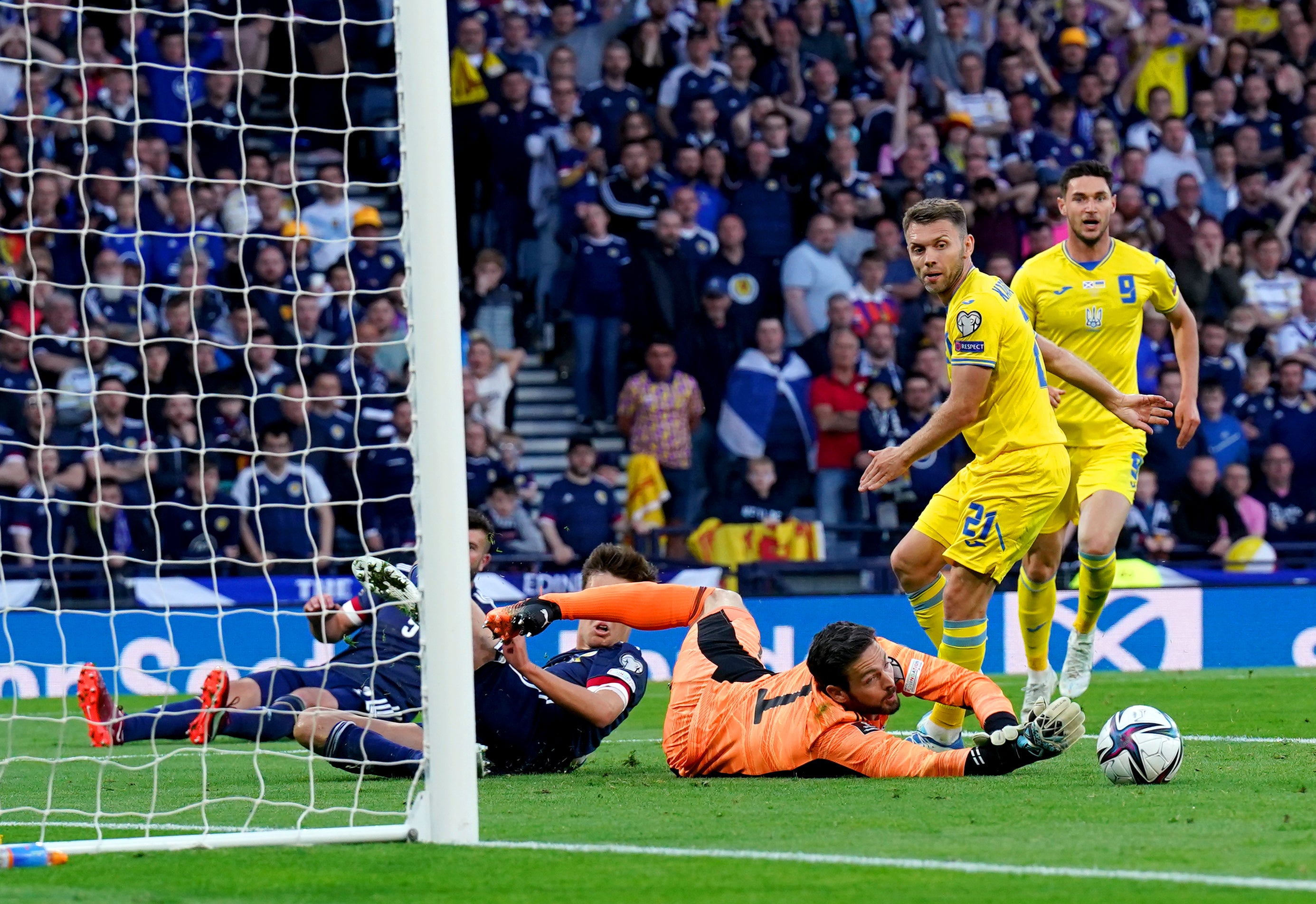 Scotland need to keep going says goalkeeper Craig Gordon (Andrew Milligan/PA)