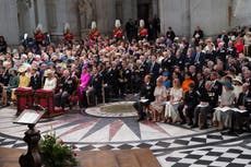 Celebratory mood as royal family comes together to honour Queen