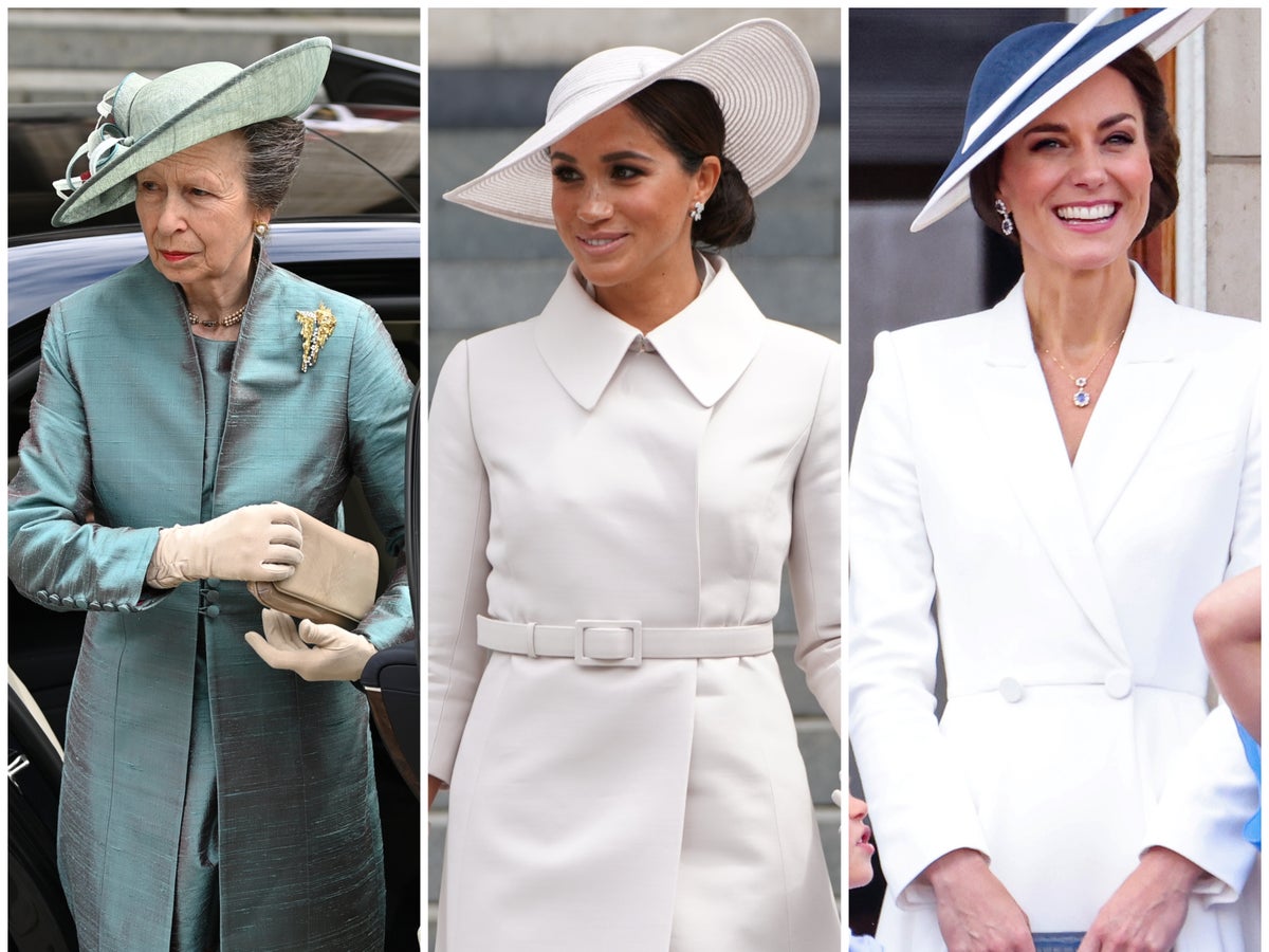 The best royal outfits from the Queen’s platinum jubilee weekend