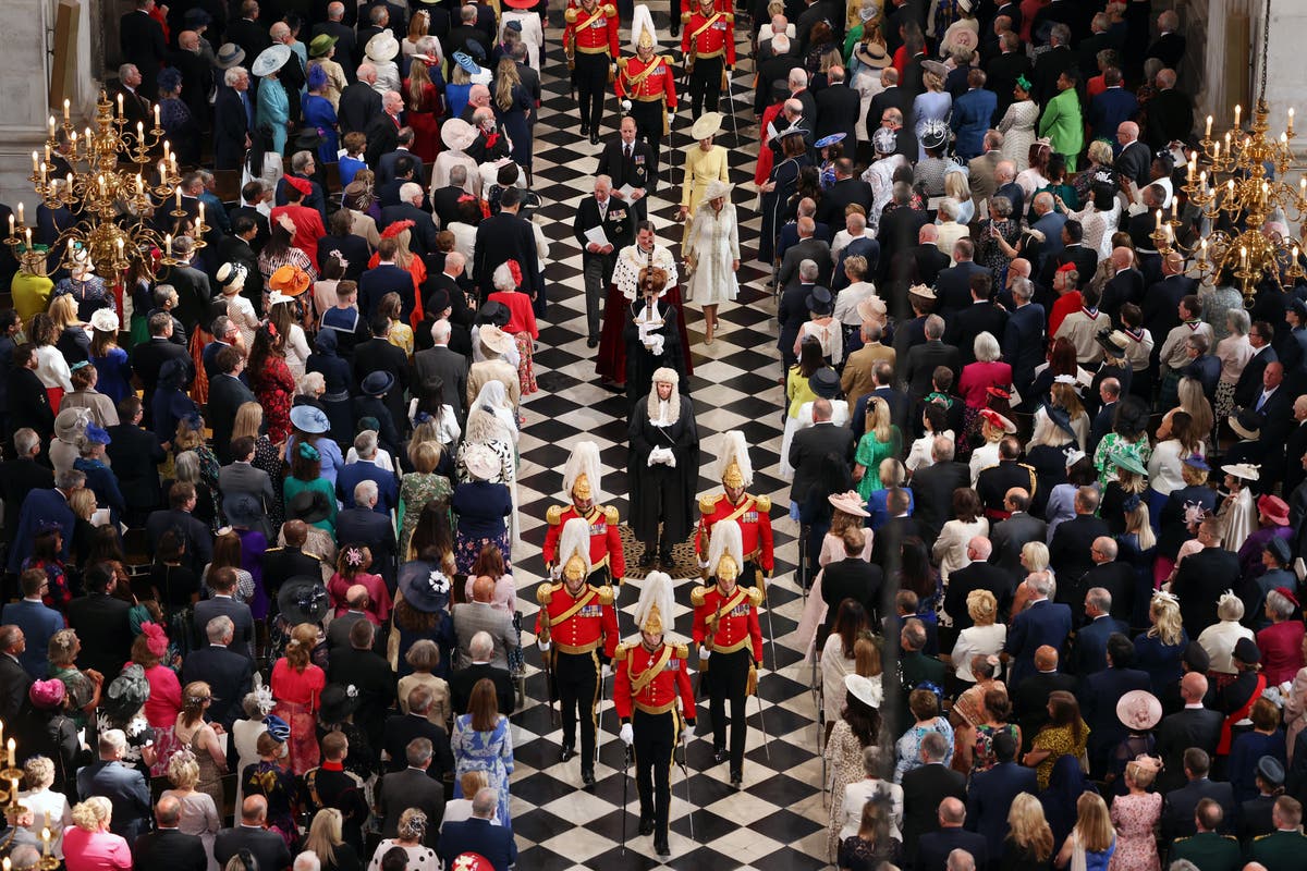 Royals united for Queen’s thanksgiving service as Harry and Meghan join family