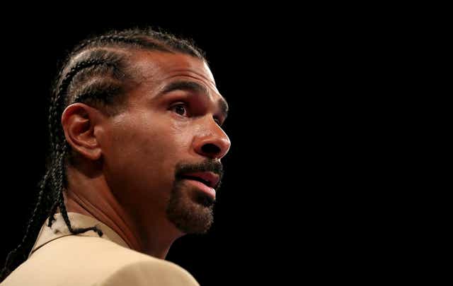 <p>David Haye has been charged with assault (Bradley Collyer/PA)</p>