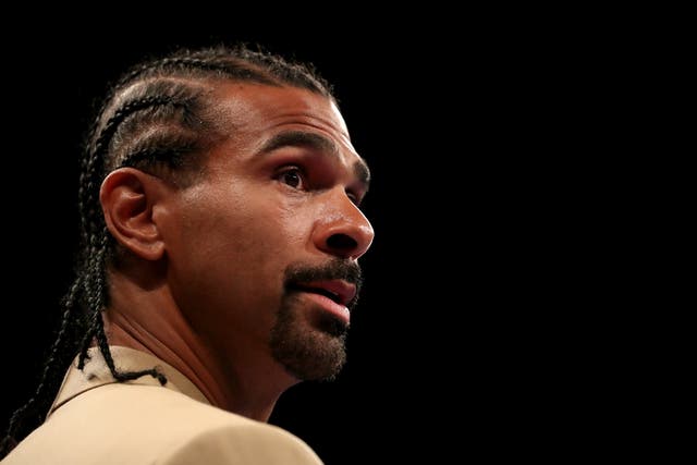 <p>David Haye has been charged with assault (Bradley Collyer/PA)</p>