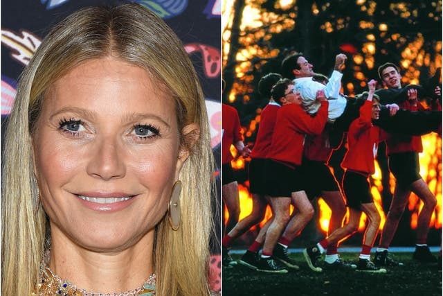 <p>Gwyneth Paltrow and Dead Poets Society</p>