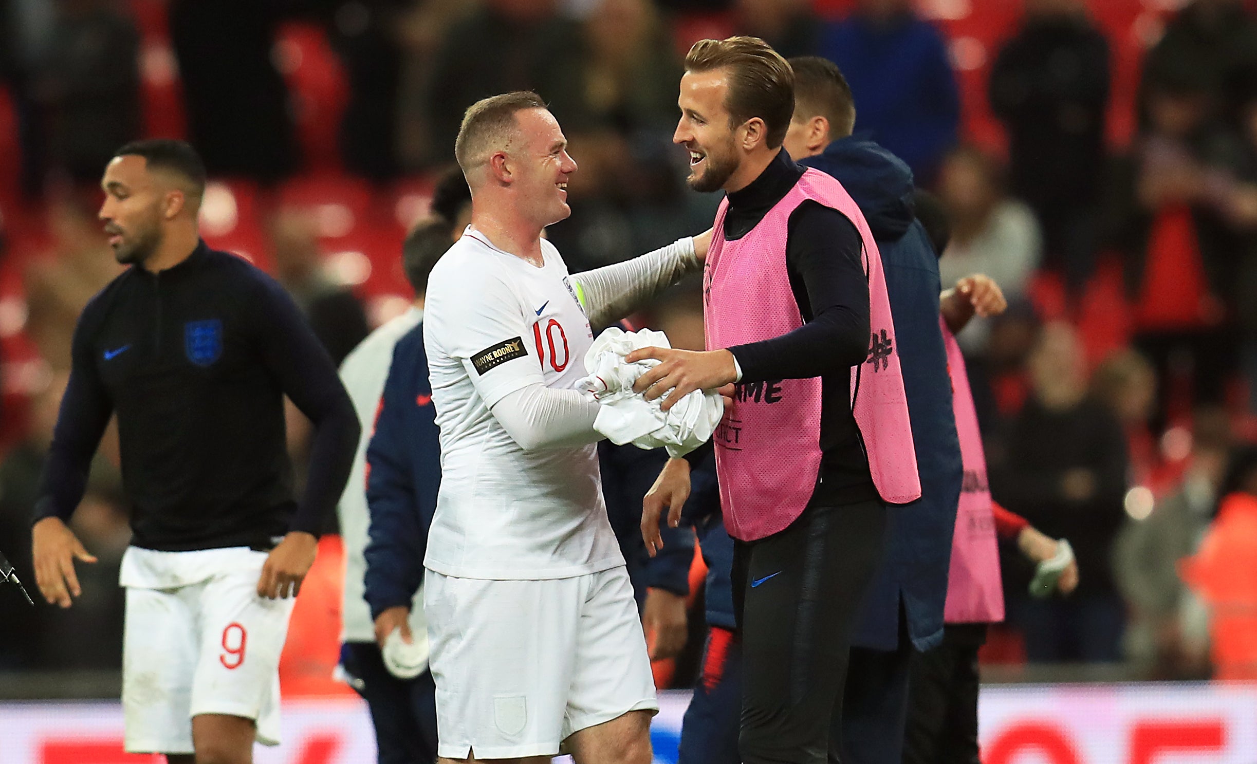 Kane is eyeing Wayne Rooney’s England goals record (Mike Egerton/PA)