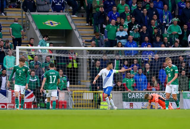 Northern Ireland must bounce back from a disappointing home defeat to Greece when they face Cyprus (Brian Lawless/PA)