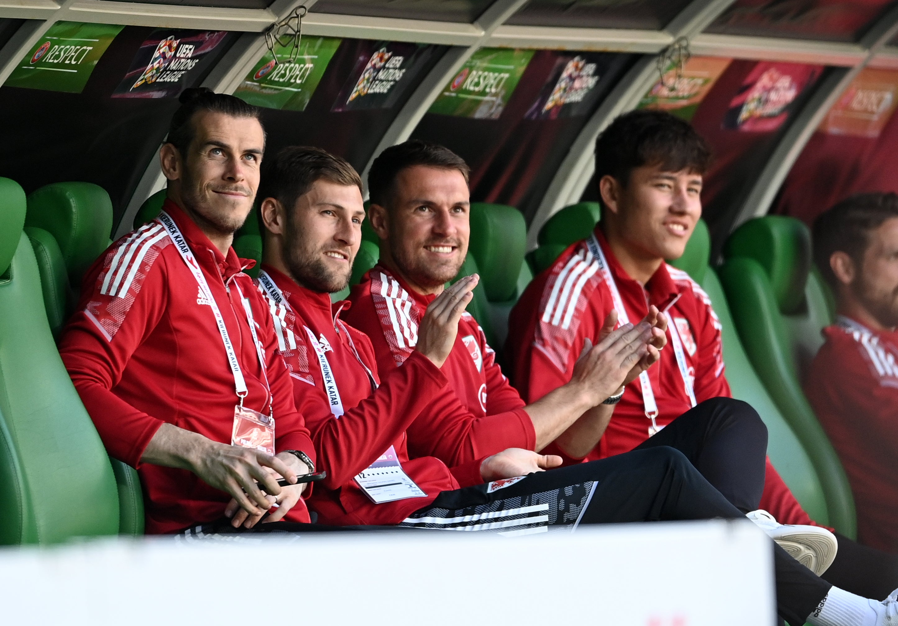 Captain Gareth Bale (left) is hoping to lead Wales to a first World Cup appearance for 64 years (Rafal Oleksiewicz/PA)