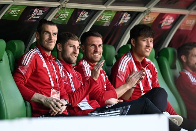 Captain Gareth Bale (left) is hoping to lead Wales to a first World Cup appearance for 64 years (Rafal Oleksiewicz/PA)