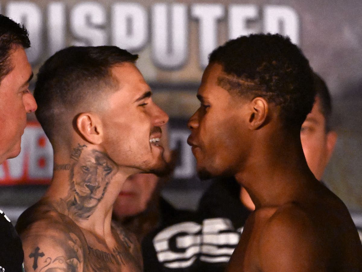 Kambosos vs Haney LIVE: Stream, latest updates and how to watch tonight