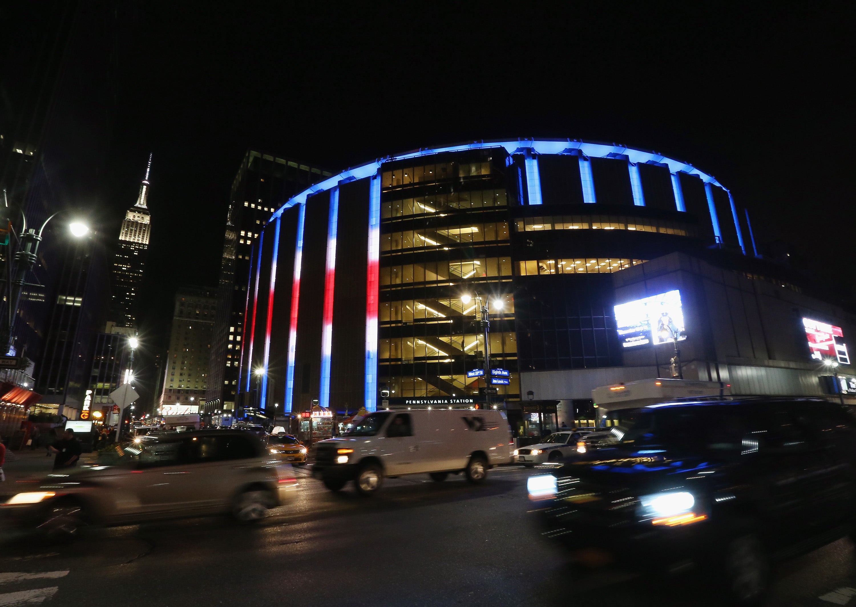 New York City’s world-famous Madison Square Garden arena