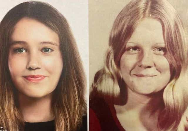 <p>Headshots of Susan Gale Poole, a Florida teenager who went missing in 1972 </p>