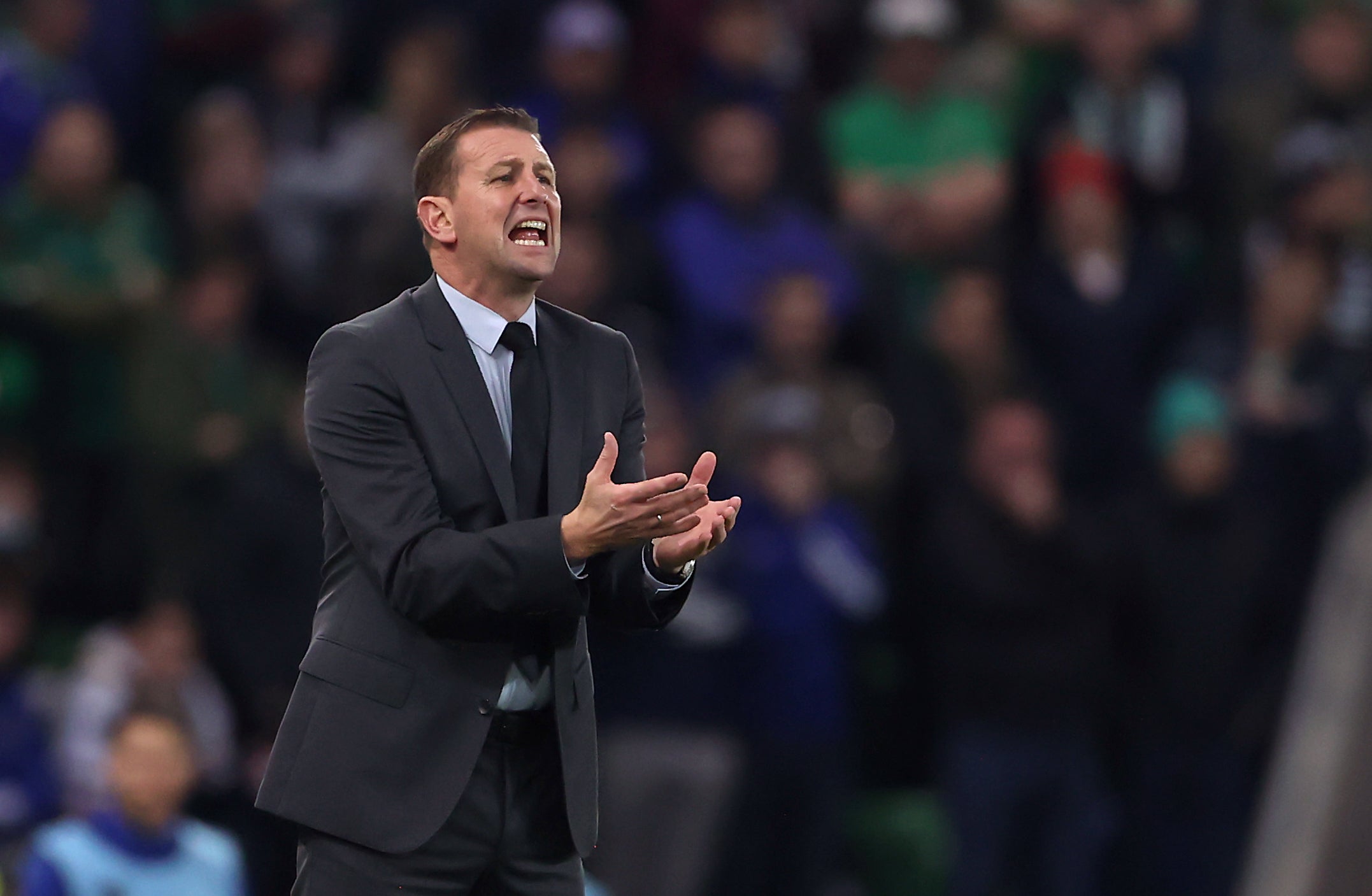 Ian Baraclough said his Northern Ireland players were more than capable of handling pressure