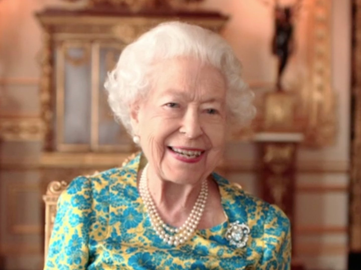 The Queen showed off her acting skills at the start of her jubilee concert