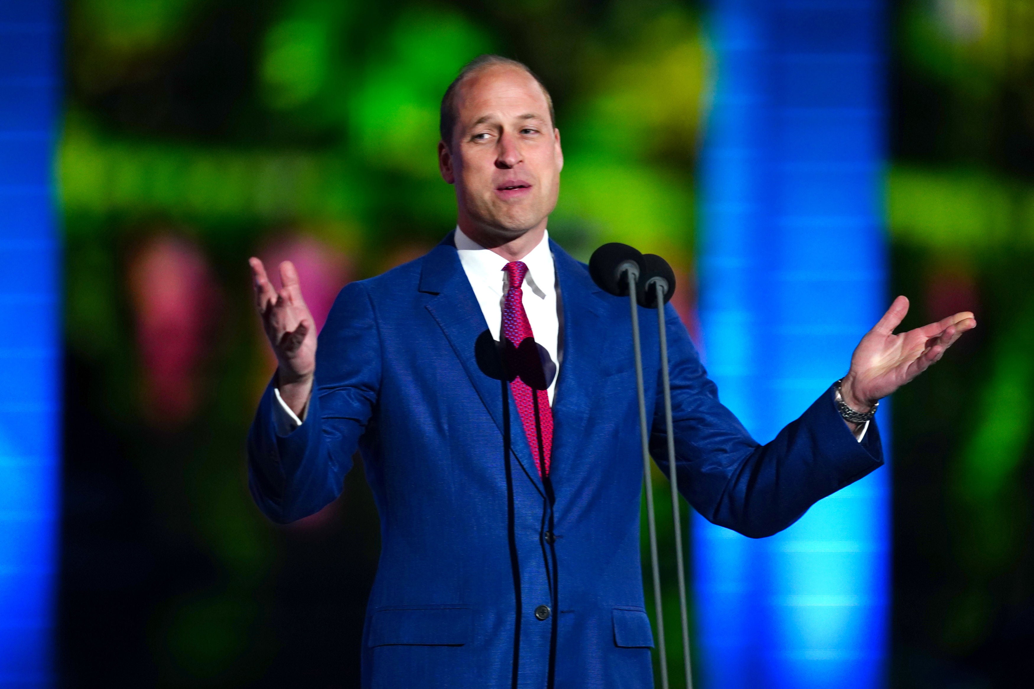 Prince William praises Queen’s optimism as he urges action to protect climate