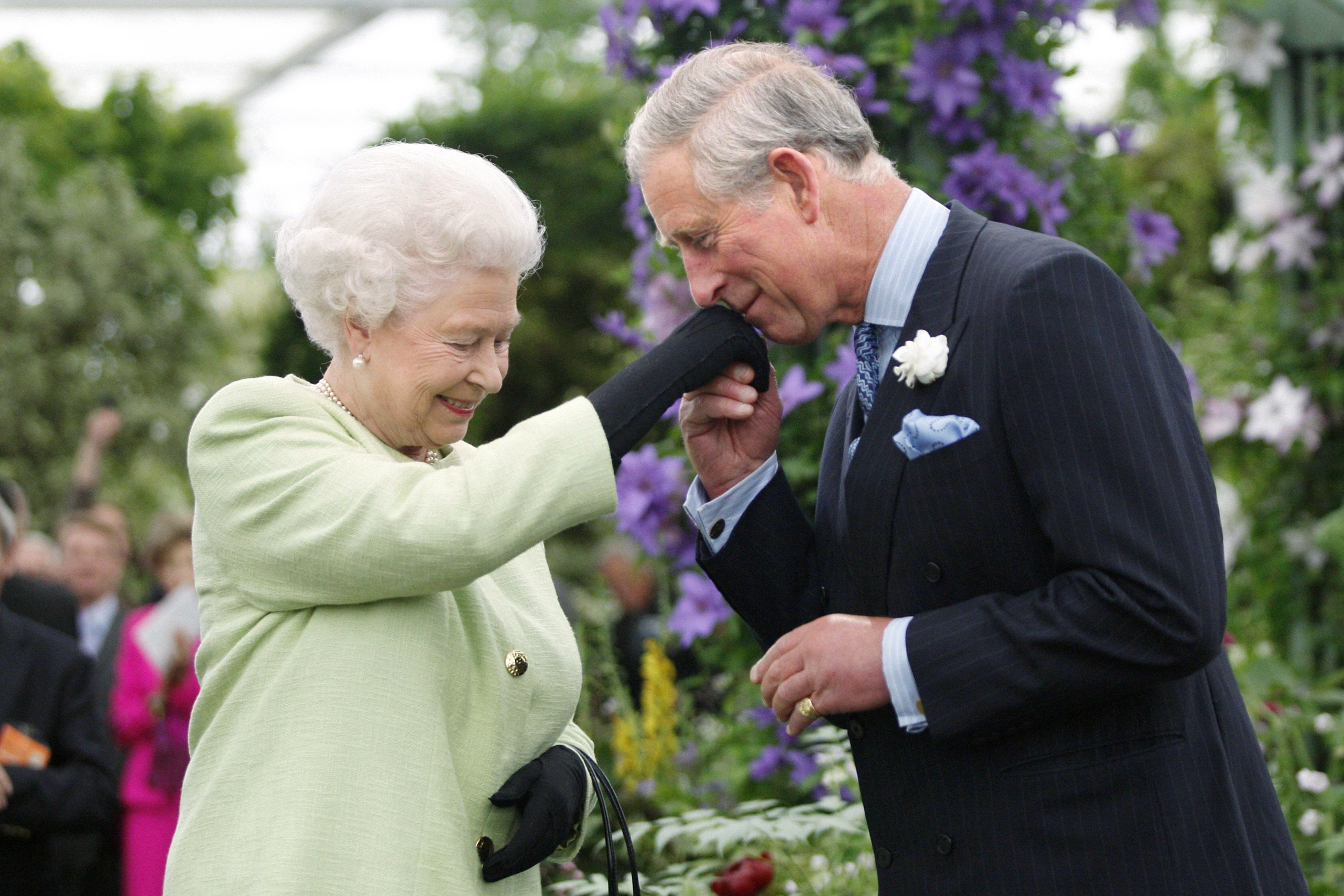 The Prince of Wales with his mother the Queen (Sang Tan/PA)