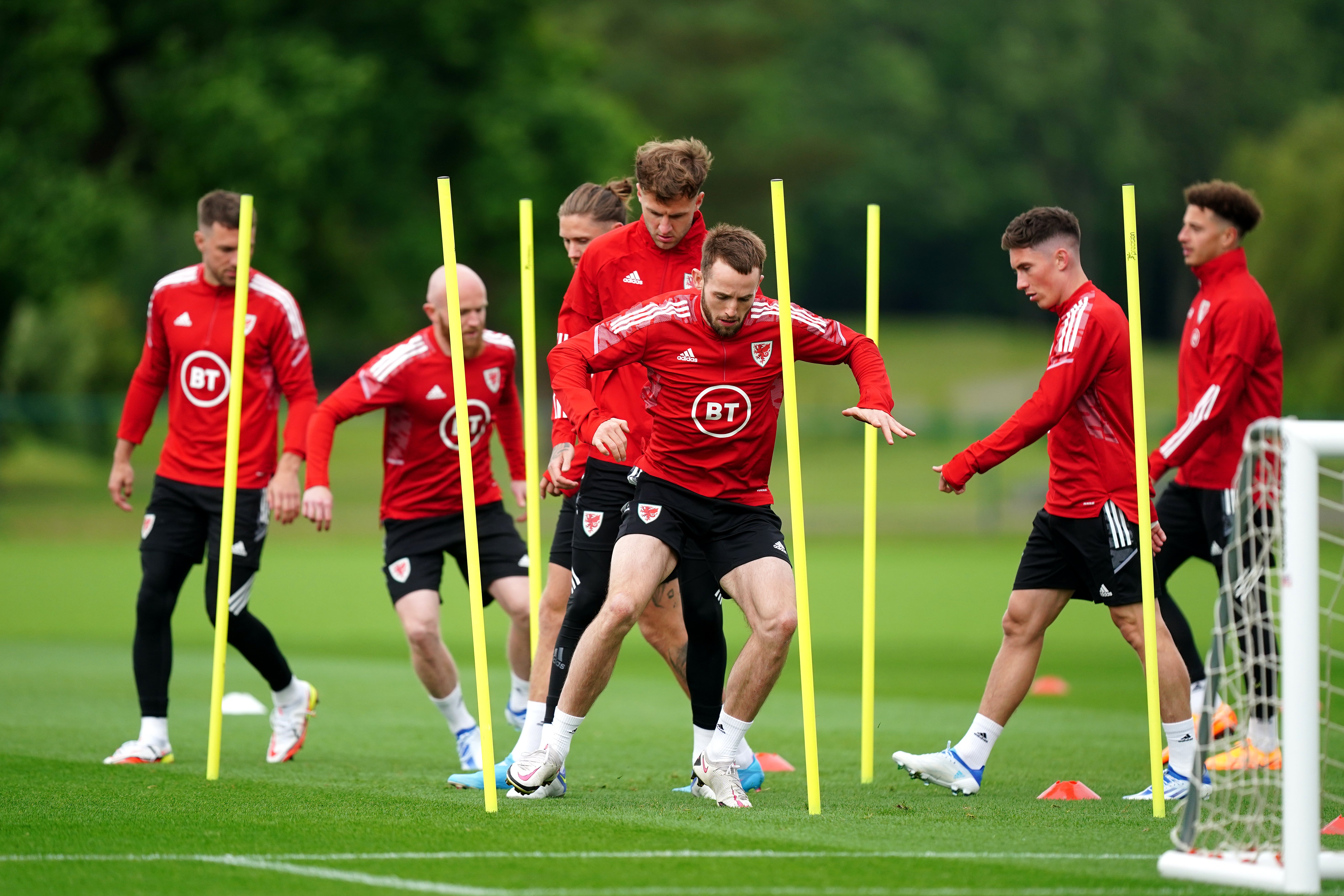 Wales will take Italy’s training base if they qualify for the World Cup (Mike Egerton/PA)
