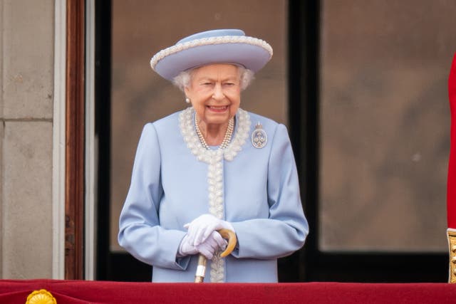 Celebrations are taking place to mark the Queen’s Platinum Jubilee (Aaron Chown/PA)