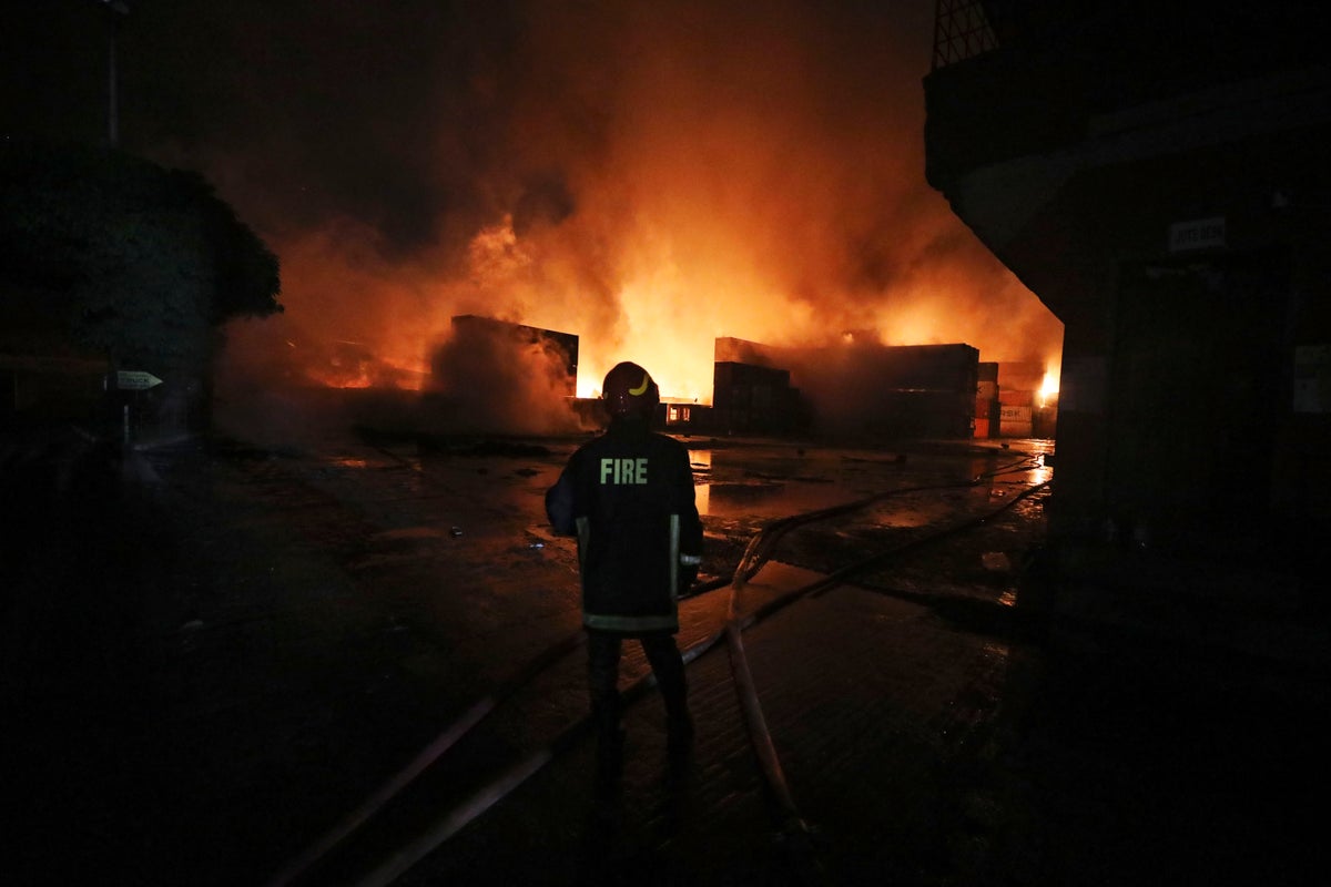 At least 28 dead in fire at Bangladesh container depot