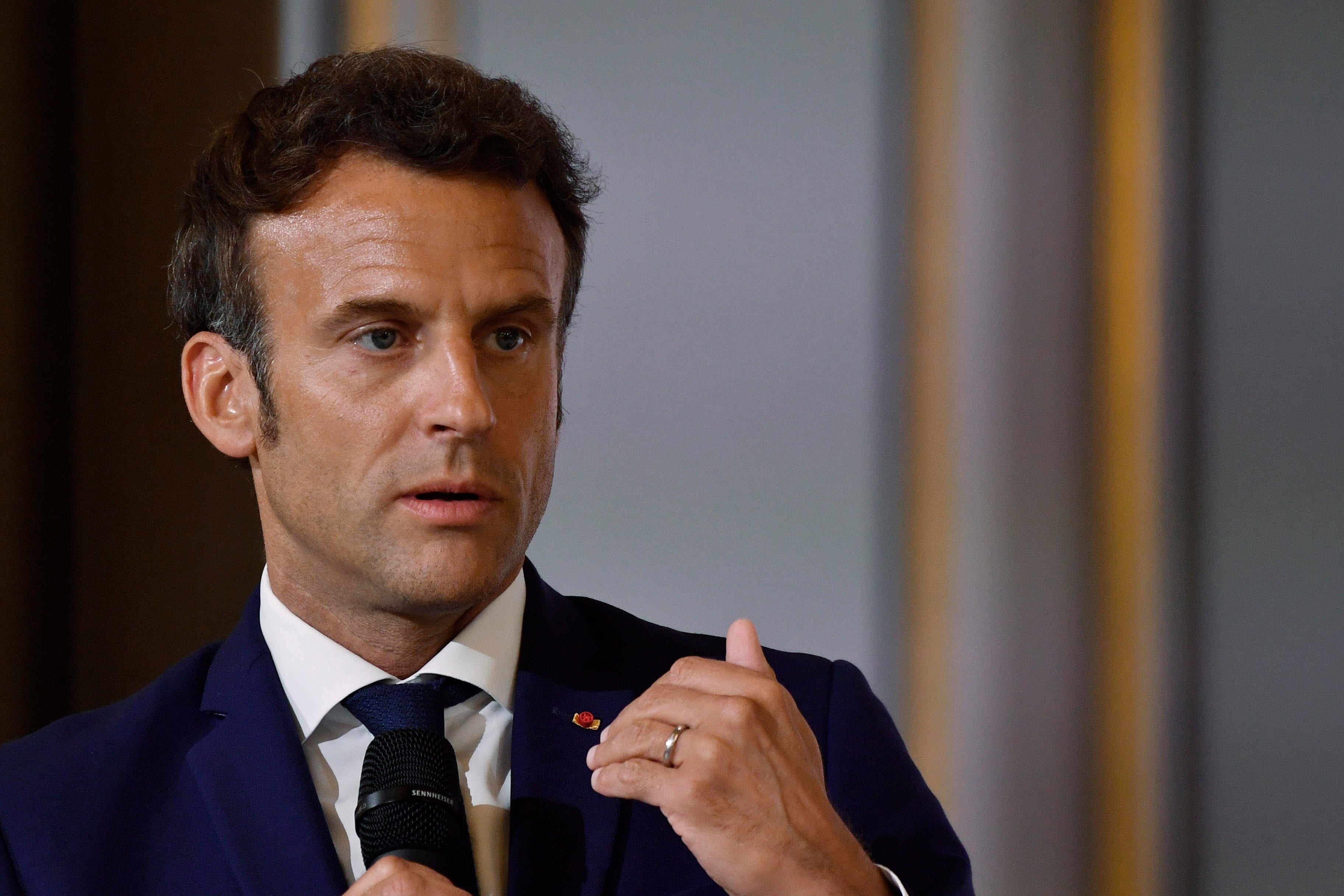 French president Emmanuel Macron says he believes France could be a mediator