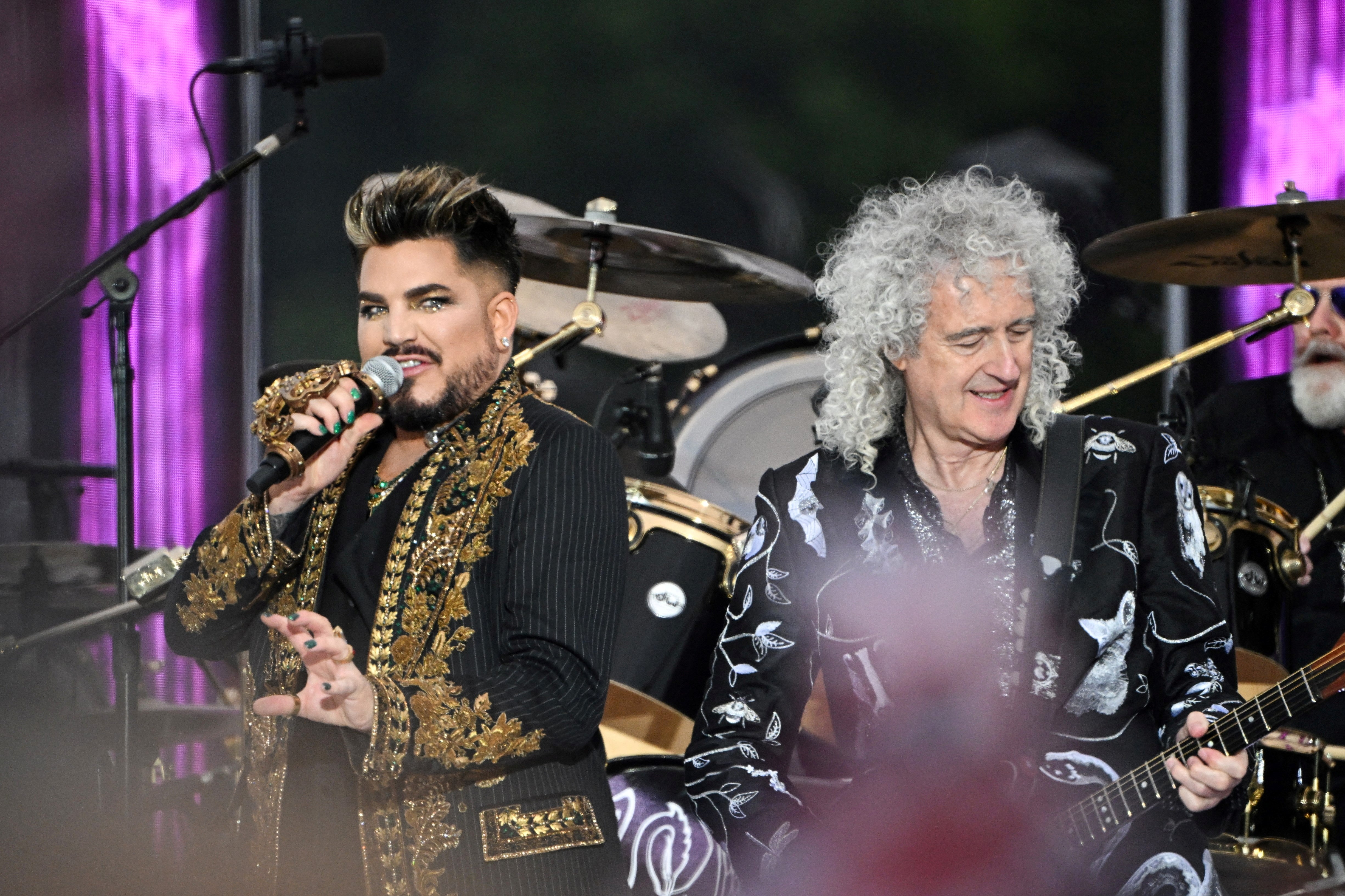 Adam Lambert and Queen’s Brian May