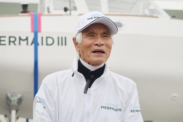 <p>Kenichi Horie se convirtió en la primera persona en completar la travesía en 1962</p>