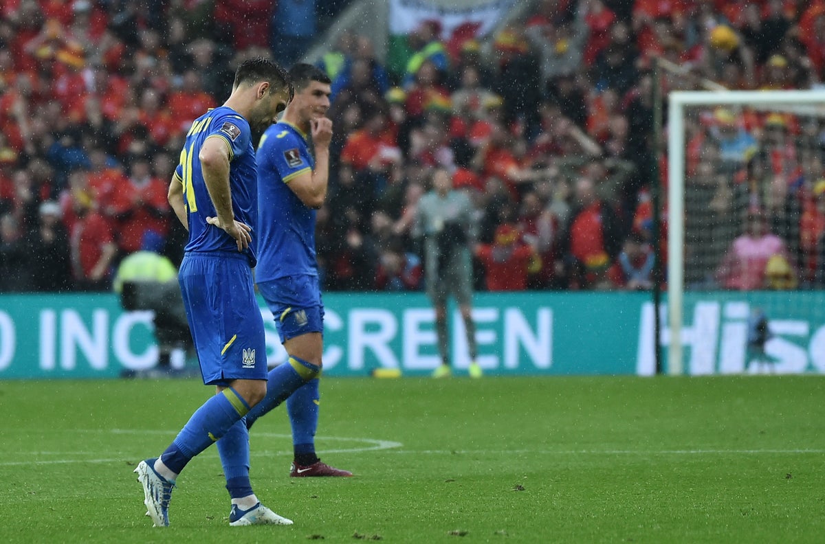 Ukraine misses out on World Cup after losing 1-0 to Wales